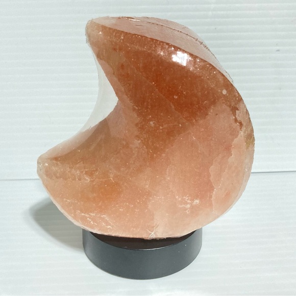 Himalayan Salt Lamp Mini Moon Battery Operated  3 x 4 inches - Picture 2 of 16